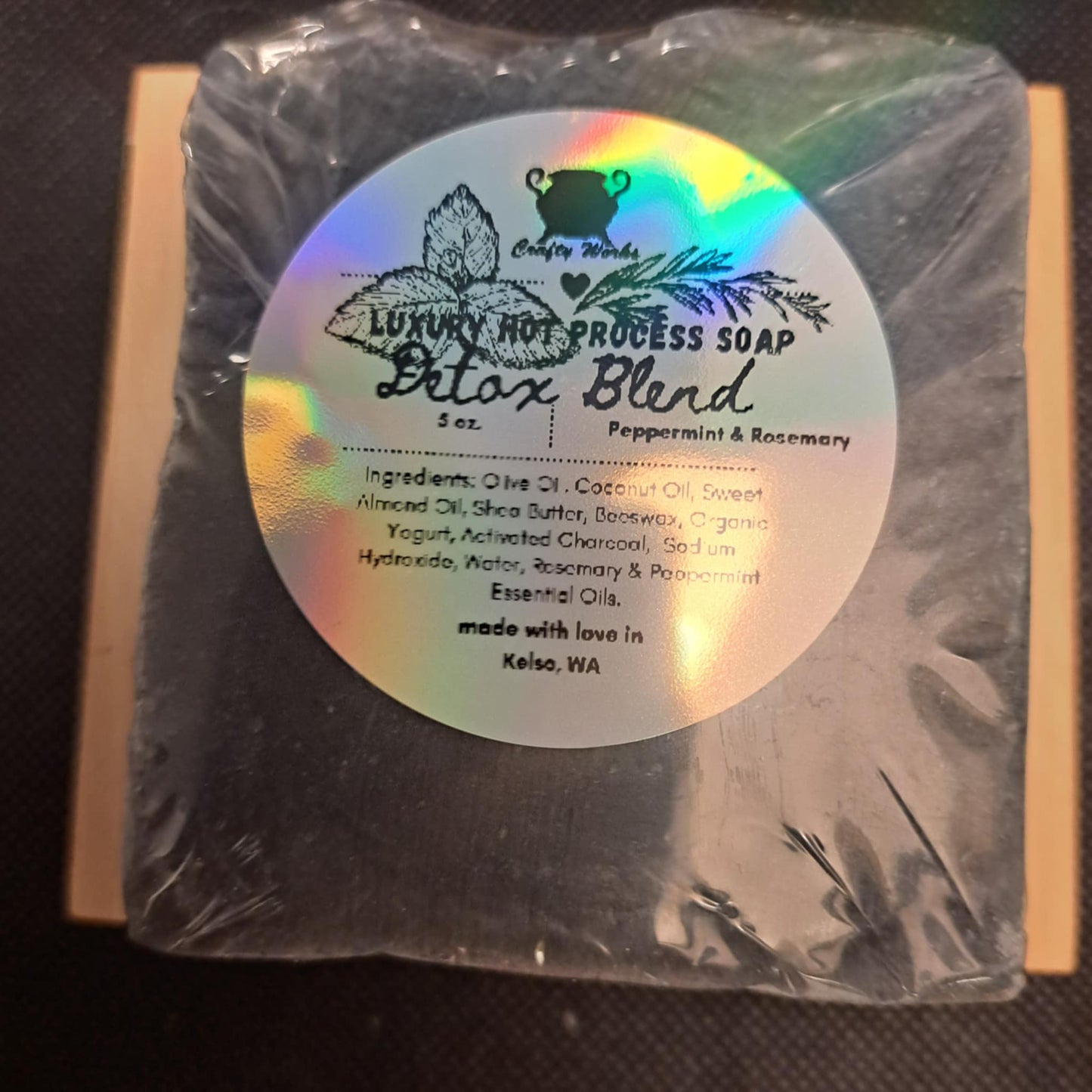 Hot Process Luxury Soap - Detox
