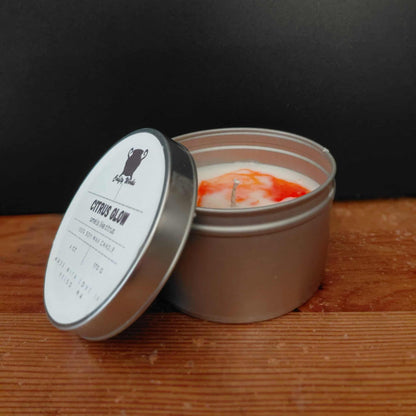 Strong Scented, 100% Soy Wax, Hand Poured Candles