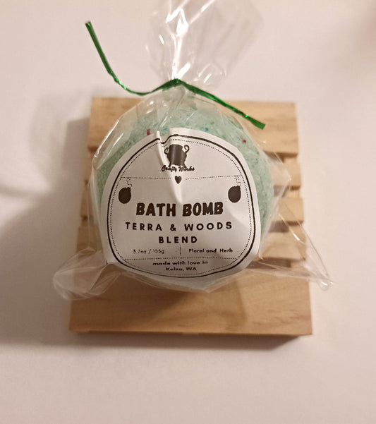 Bath Bombs - Terra & Woods Blend