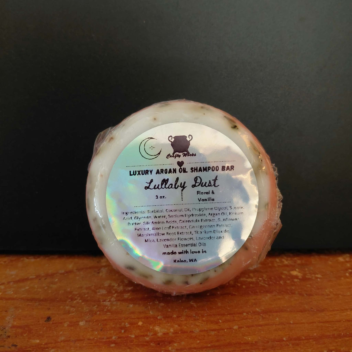 ✨ Lullaby Dust: Moroccan Argan Oil Shampoo Bar