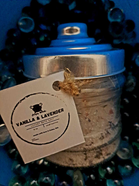 Lavender & Vanilla Luxury Bath Salt