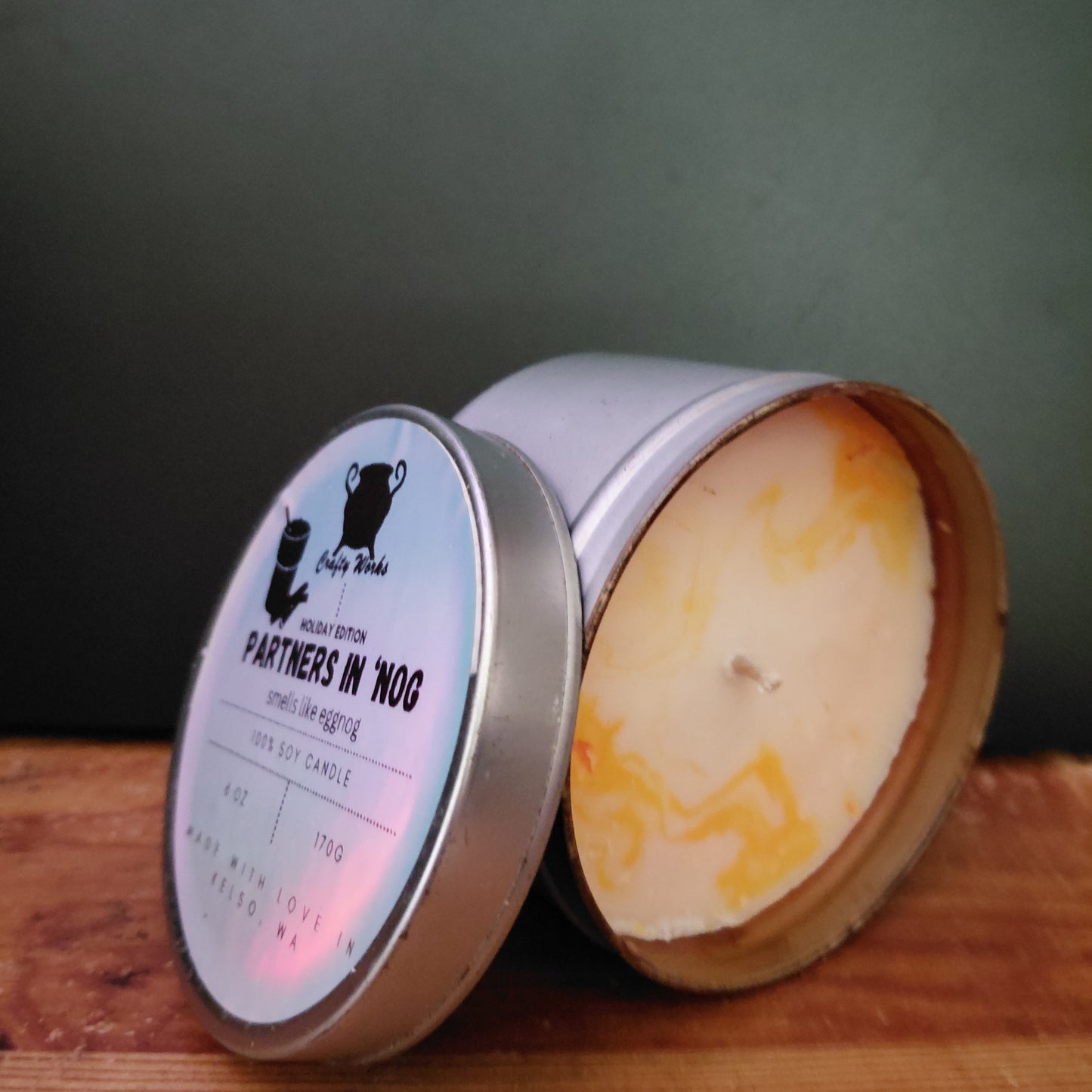 Strong Scented, 100% Soy Wax, Hand Poured Candles