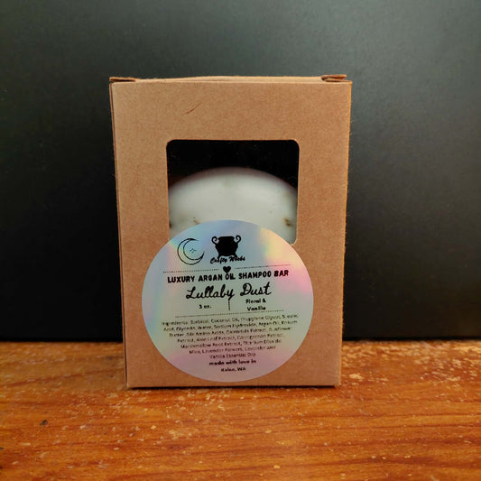 ✨ Lullaby Dust: Moroccan Argan Oil Shampoo Bar